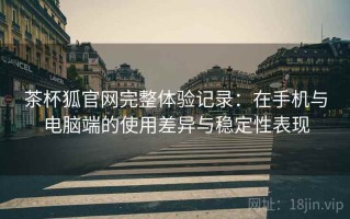 茶杯狐官网完整体验记录：在手机与电脑端的使用差异与稳定性表现