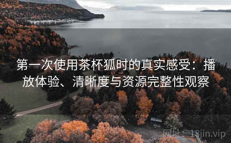 第一次使用茶杯狐时的真实感受：播放体验、清晰度与资源完整性观察-第2张图片